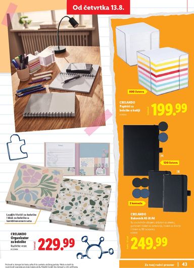 Katalog Lidl - Lidl - Back to school od 30.07 do 31.10 - strana 43