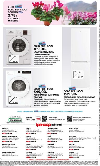 Volantino Ipercoop - Ipercoop - Casa d'Autunno valido dal 08/10 al 04/11 - pagina 32