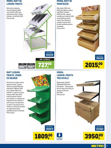 Catalogul Metro - Metro - Echipamente pentru magazinul tău de la 01.10. până la 04.01. - pagina 7