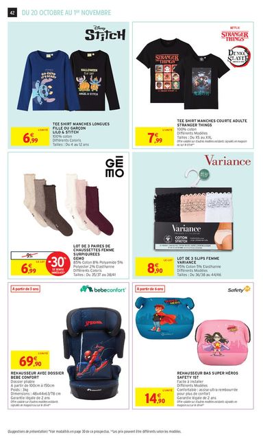 Catalogue Intermarché - Intermarché Hyper valable dès le 20/10 au 01/11 - page 42