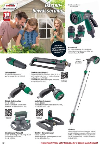 Prospekt toom - Toom - Gartenpflege & Teich gültig ab 01.03. bis 31.12. - seite 70