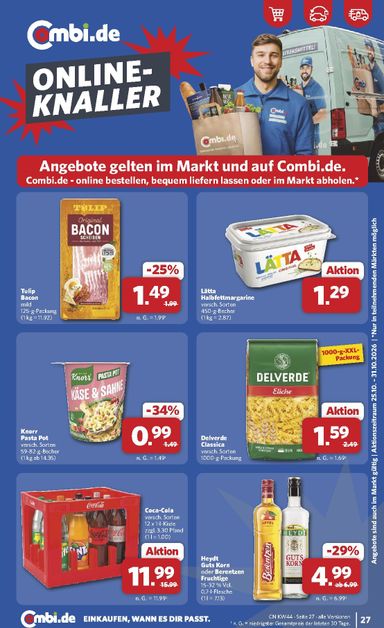 Prospekt Combi - Combi gültig ab 26.10. bis 30.10. - seite 29