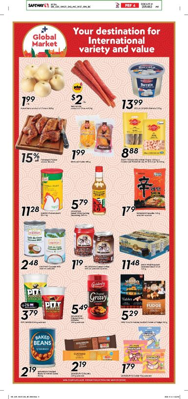 Flyer Safeway - Safeway valid since 10-29 until 11-04 - page 14