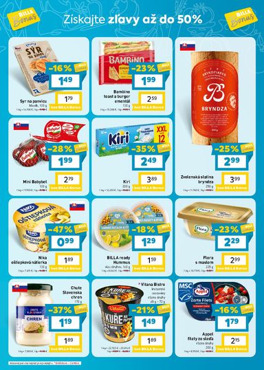 Leták Billa - Billa - Bonus leták od 28.10. do 03.11. - strana 5