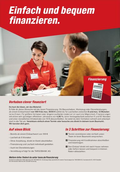 Prospekt toom - Toom - Maschinen gültig ab 13.04. bis 31.12. - seite 31
