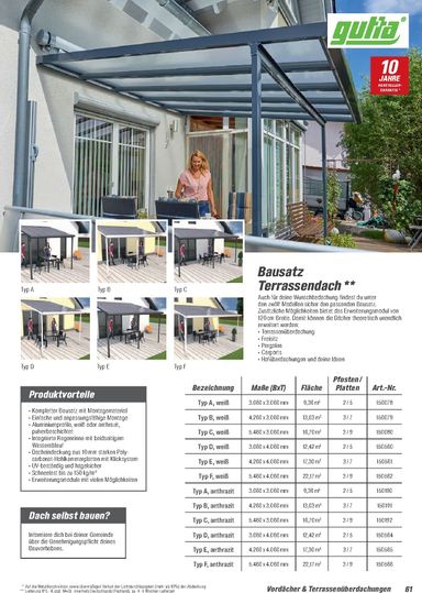 Prospekt toom - Toom - Baustoffe & Bauelemente gültig ab 01.03. bis 31.12. - seite 61