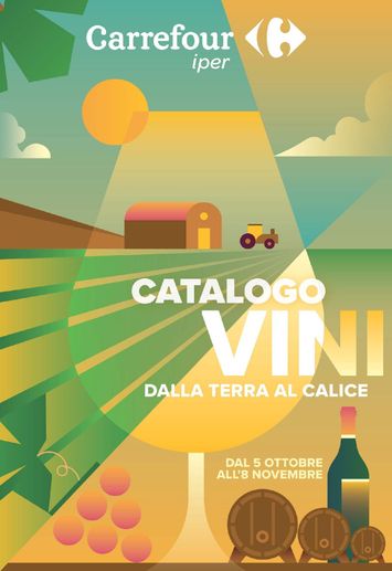 Volantino Carrefour - Carrefour - Catalogo vini valido dal 05/10 al 08/11 - pagina 1