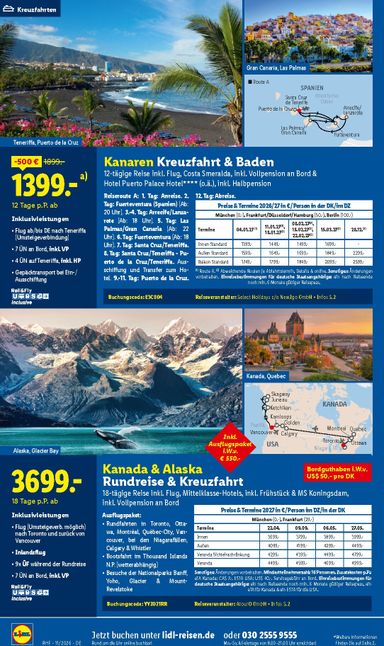 Prospekt Lidl - Lidl - Reise-Highlights gültig ab 28.10. bis 30.11. - seite 32