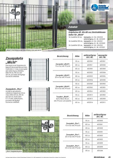 Prospekt toom - Toom - Zäune & Sichtschutz gültig ab 01.03. bis 31.12. - seite 25