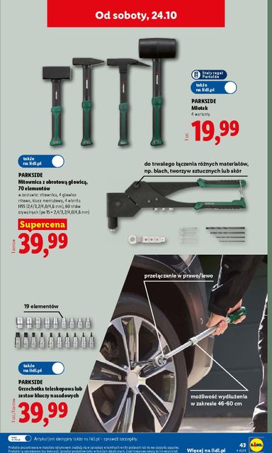 Leták Lidl Polsko - Lidl Polsko - Katalog Okazji od 19.10. do 24.10. - strana 53