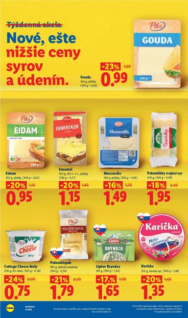 Leták Lidl - Lidl - Dlhodobo zlacnené od 03.07. do 31.12. - strana 11