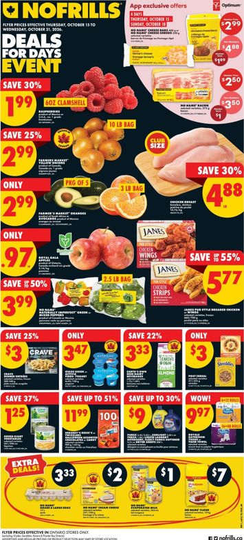 Flyer No Frills - No Frills valid since 10-15 until 10-21 - page 1