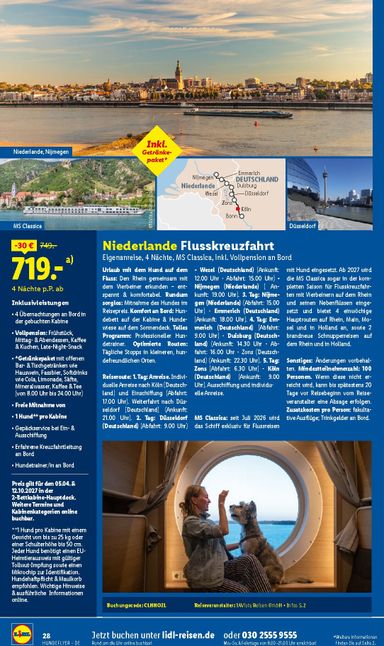 Prospekt Lidl - Lidl - Urlaub mit Hund gültig ab 29.07. bis 31.12. - seite 28
