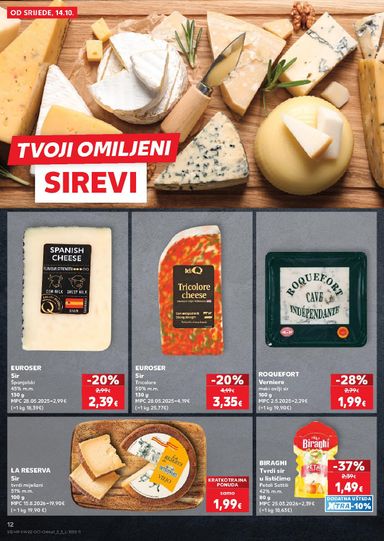 Katalog Kaufland - Kaufland - Ti si naš broj 1 vrijedi od 14.10. do 20.10. - stranica 12