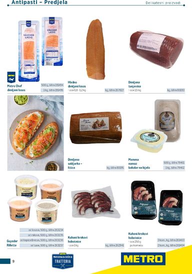 Katalog Metro - Metro - Poslovna rješenja - Trattoria vrijedi od 04.03. do 31.12. - stranica 9