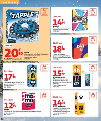 Folder Auchan - Auchan - Jouets de Noël van 16/10 tot 06/12 - side 96