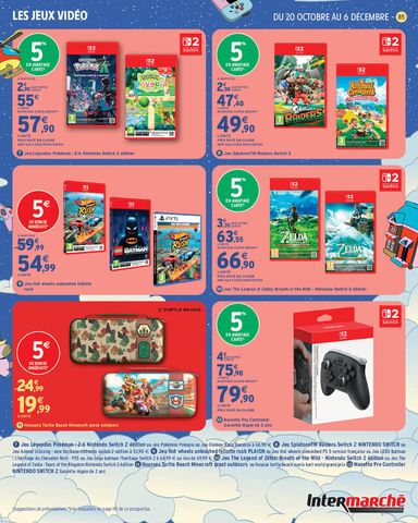 Catalogue Intermarché - Intermarché - Noël valable dès le 20/10 au 06/12 - page 65