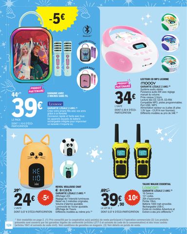 Catalogue E.Leclerc - E.Leclerc - Jouets de Noël valable dès le 20/10 au 05/12 - page 124
