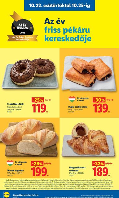 Akciós újság Lidl - Lidl érvényes 10.22.-tól 10.28.-ig - 2 oldal