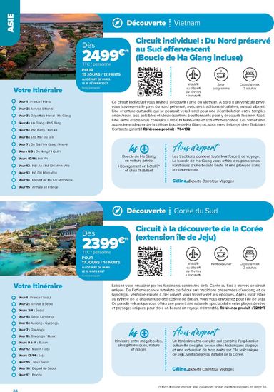 Catalogue Carrefour - Carrefour - Séjours & Circuits valable dès le 14/08 au 31/03 - page 34