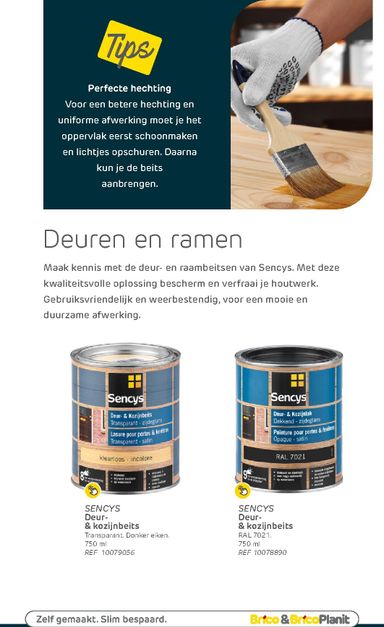 Folder Brico - Brico - Verf Magazine van 19/05 tot 31/12 - side 123