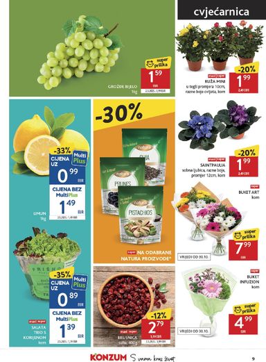 Katalog Konzum - Konzum vrijedi od 28.10. do 03.11. - stranica 9