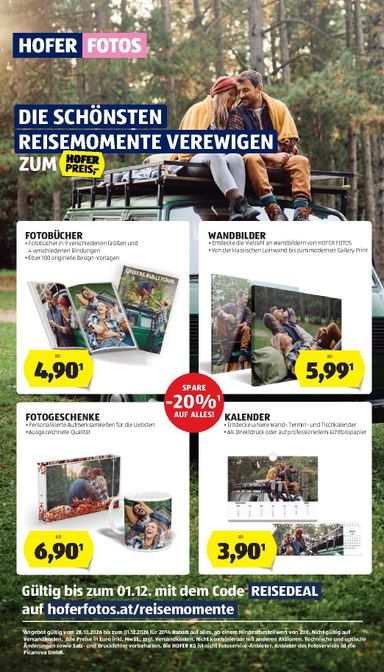 Leták Hofer Rakúsko - Hofer Rakúsko - HOFER REISEN Katalog od 28.10. do 01.12. - strana 9