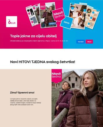 Katalog Pepco - Pepco vrijedi od 15.10. do 21.10. - stranica 1