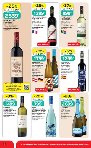 Akciós újság Auchan - Auchan Hipermarket érvényes 10.22.-tól 10.28.-ig - 38 oldal