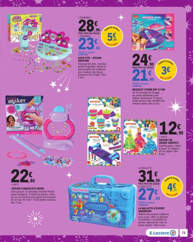Catalogue E.Leclerc - E.Leclerc - Jouets de Noël valable dès le 20/10 au 05/12 - page 75