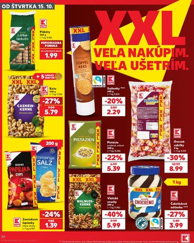 Leták Kaufland - Kaufland od 15.10. do 21.10. - strana 38