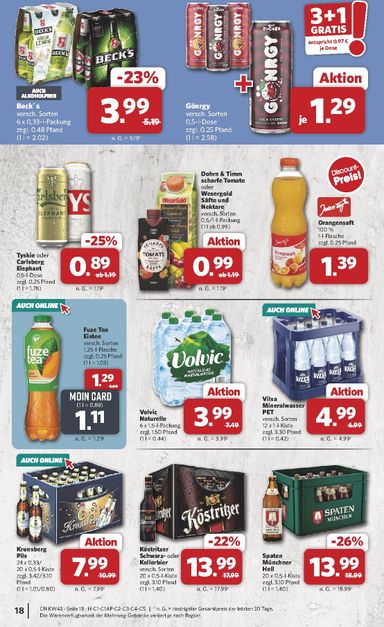 Prospekt Combi - Combi gültig ab 19.10. bis 24.10. - seite 18