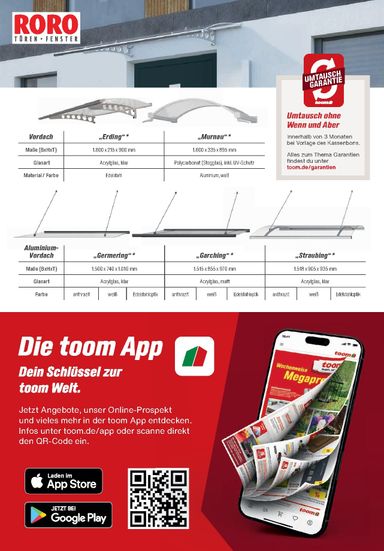 Prospekt toom - Toom - Baustoffe & Bauelemente gültig ab 01.03. bis 31.12. - seite 62