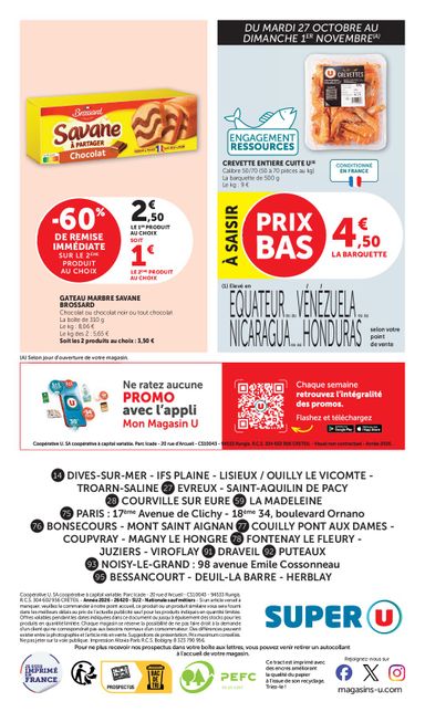 Catalogue Super U - Super U valable dès le 27/10 au 08/11 - page 12