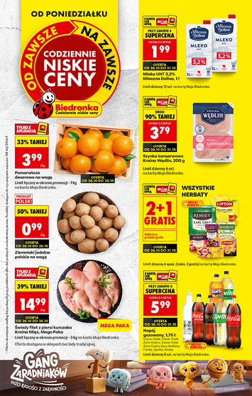 Gazetka Biedronka - Biedronka od 26.10. do 31.10. - strona 1
