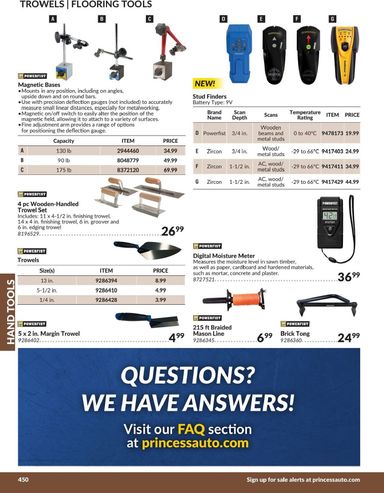 Flyer Princess Auto - Princess Auto - Hand Tools valid since 04-21 until 12-31 - page 60