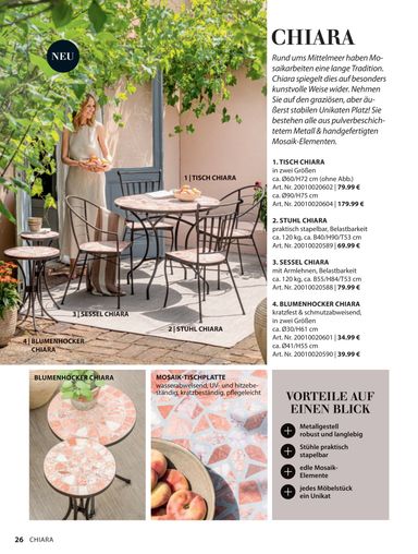 Prospekt Dehner - Dehner - Gartenmöbel Trends gültig ab 02.03. bis 31.10. - seite 26