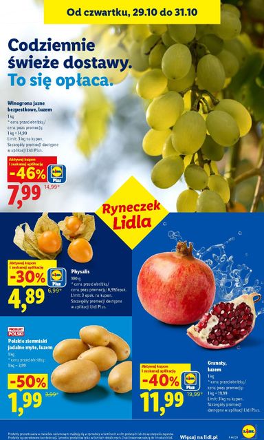 Leták Lidl Polsko - Lidl Polsko od 29.10. do 31.10. - strana 49