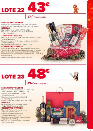 Folleto Carrefour - Carrefour - Cestas De Navidad del 17/10 al 24/12 - página 23