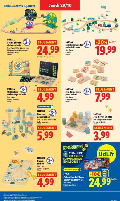 Catalogue Lidl - Lidl valable dès le 29/10 au 04/11 - page 43