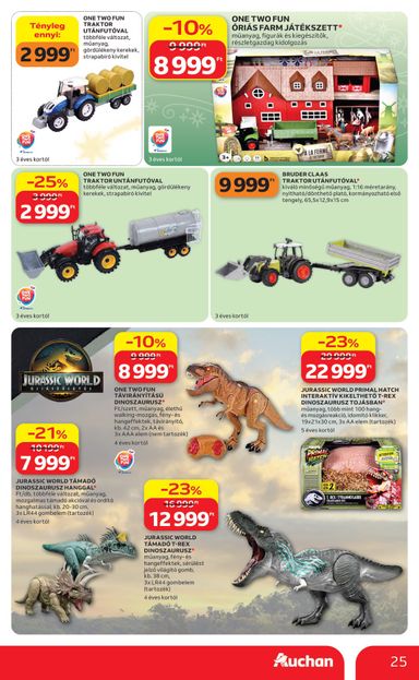 Akciós újság Auchan - Auchan Hipermarket érvényes 10.22.-tól 11.25.-ig - 25 oldal