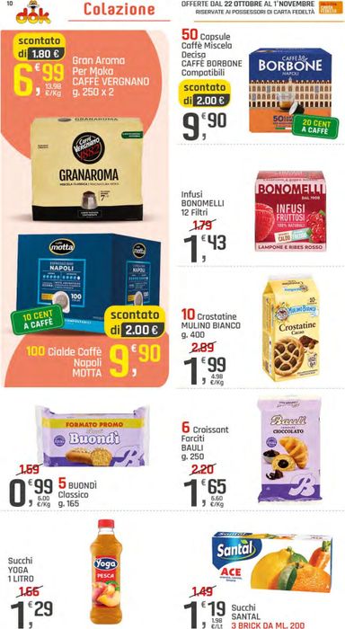 Volantino DOK - DOK valido dal 22/10 al 01/11 - pagina 10