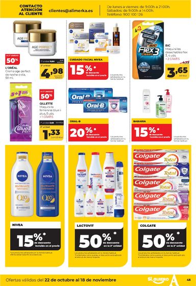 Folleto Alimerka - Alimerka - Asturias del 22/10 al 18/11 - página 47