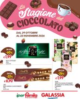 Galassia - La stagione del cioccolato valido da giovedì 29/10/2026