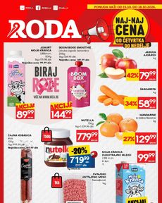 Roda - Naj-naj cena od četvrtka do nedelje