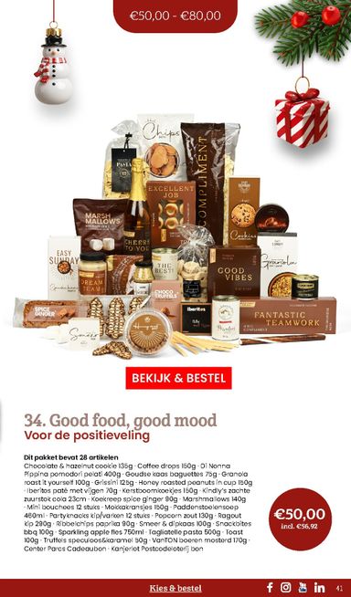 Folder Makro - Makro - Kerstpaketten catalogus van 20-10 tot 31-12 - side 41