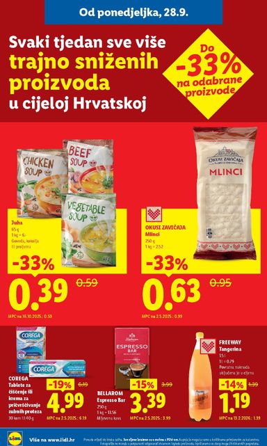 Katalog Lidl - Lidl - Svaki tjedan trajno snižene cijene vrijedi od 05.10. do 31.10. - stranica 8