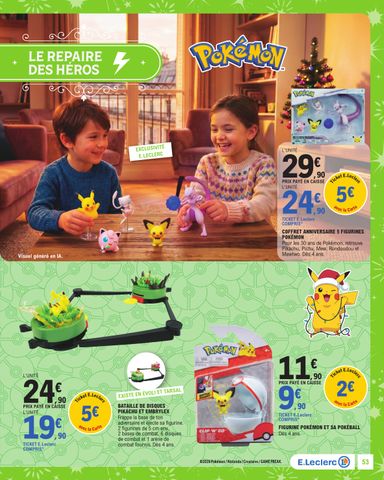 Catalogue E.Leclerc - E.Leclerc - Jouets de Noël valable dès le 20/10 au 05/12 - page 53