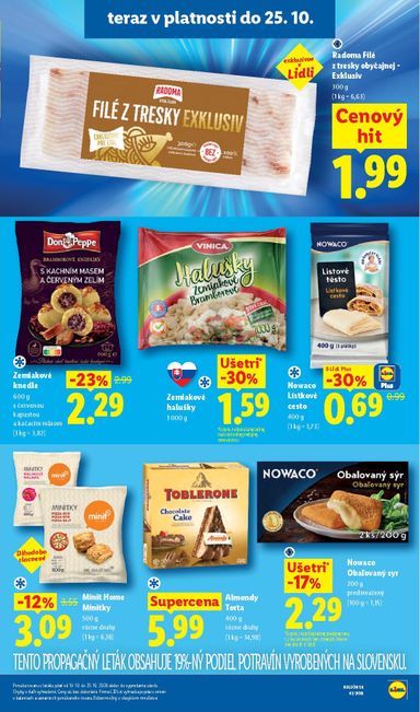 Leták Lidl - Lidl od 19.10. do 25.10. - strana 74
