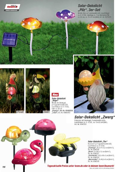 Prospekt toom - Toom - Gartenmöbel & Solar-Leuchten gültig ab 01.03. bis 31.12. - seite 118